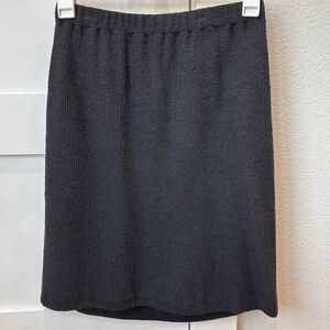 St. John Classic Black Women's Skirt